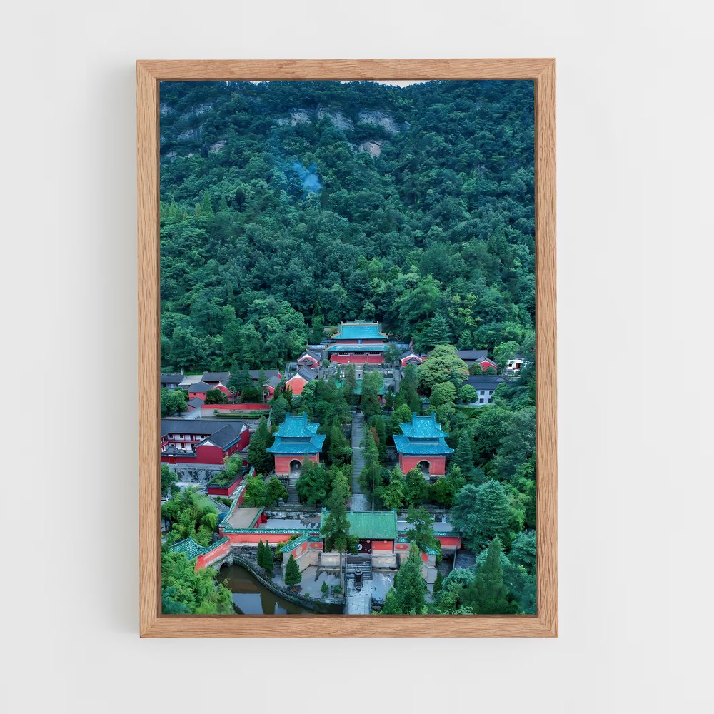 Poster Bouddhas des Montagnes – affiche Kung Fu (vue 4)